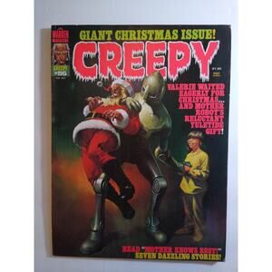Creepy #86 Warren Vintage Horror Comic 1977 Giant Christmas Issue Santa Claus